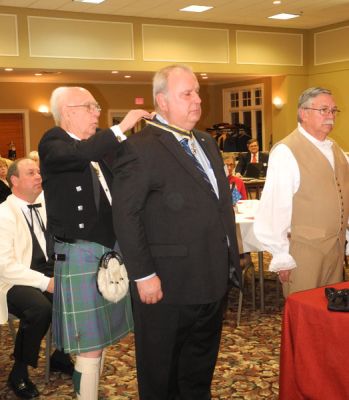 Swearing in the 2015 Officers of our Chapter