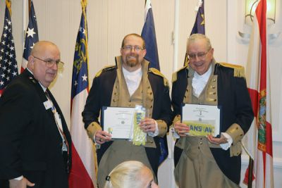 1) BG Robert L. Scott Jr. Veterans Award & Streamer ~1st Place (Chapters 50-99 members)
